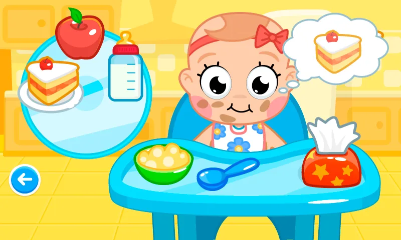 Baby Care : Toddler games [МОД: Деньги, Монеты и Меню MOD] Screenshot 2