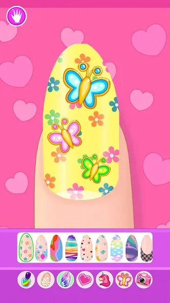 Nail salon [МОД: Много монет, Открытые уровни и Мега MOD] Screenshot 2