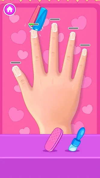 Nail salon [МОД: Много монет, Открытые уровни и Мега MOD] Screenshot 5