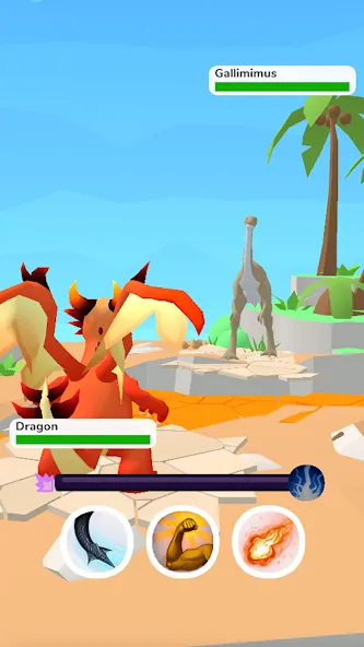 DNADino (ДНАДино) [МОД: Много монет, Открытые уровни и Мега MOD] Screenshot 1
