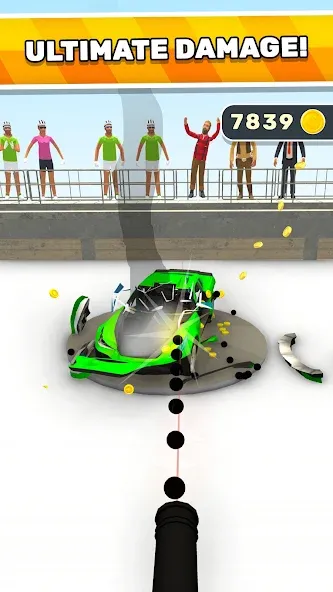 Fury Cars (Фьюри Карс) [МОД: Много монет, Открытые уровни и Мега MOD] Screenshot 3