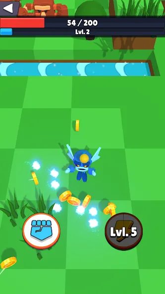 Monster Rumble (Монстер Рамбл) [МОД: Бесконечные деньги, Монеты и Мега MOD] Screenshot 3