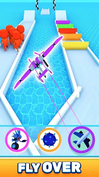 Robo Runner [МОД: Меню, Бесконечные монеты и Открытые уровни] Screenshot 1