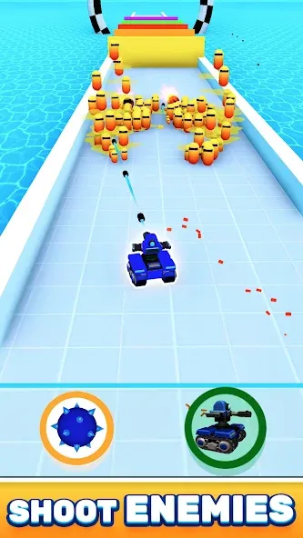 Robo Runner [МОД: Меню, Бесконечные монеты и Открытые уровни] Screenshot 2