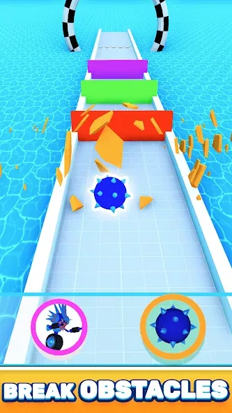 Robo Runner [МОД: Меню, Бесконечные монеты и Открытые уровни] Screenshot 4