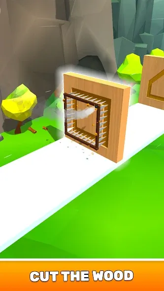 Wood Cutter - Saw (Вуд Каттер) [МОД: Деньги, Монеты и Меню MOD] Screenshot 2