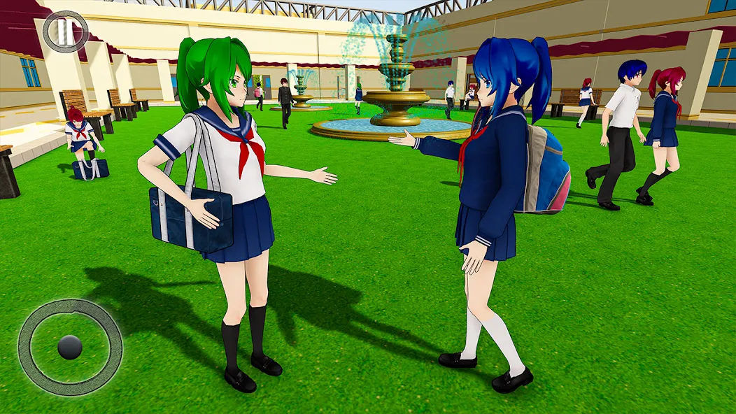Anime Girl School Teacher 3D [МОД: Все открыто, Дополнительные деньги и Меню MOD] Screenshot 4