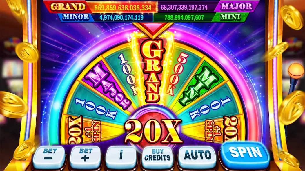 Classic Slots™ - Casino Games (Классические слоты) [МОД: Бесконечные деньги, Монеты и Мега MOD] Screenshot 3