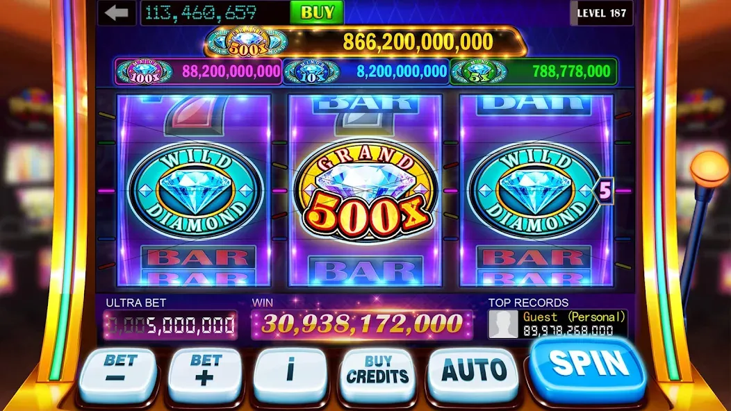 Classic Slots™ - Casino Games (Классические слоты) [МОД: Бесконечные деньги, Монеты и Мега MOD] Screenshot 4