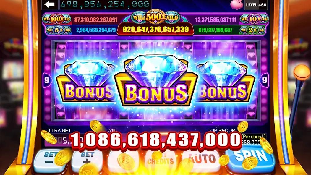 Classic Slots™ - Casino Games (Классические слоты) [МОД: Бесконечные деньги, Монеты и Мега MOD] Screenshot 5