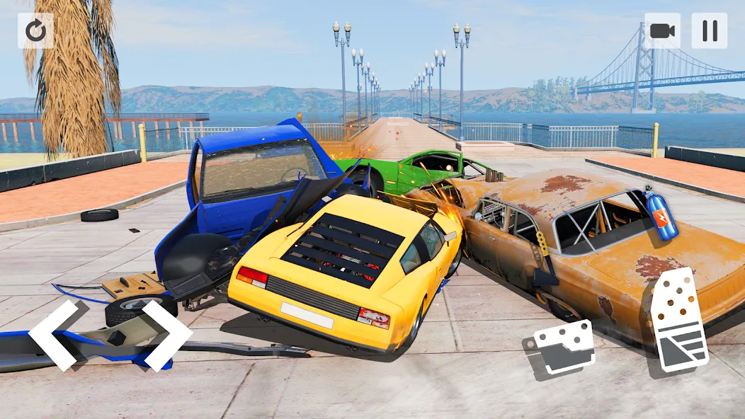 Car Crash Game (Кар Краш Гейм) [МОД: Меню, Бесконечные монеты и Открытые уровни] Screenshot 3
