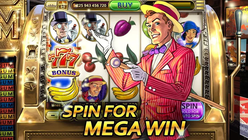 Vegas Casino - Slot Machines (Вегас Казино) [МОД: Все открыто, Дополнительные деньги и Меню MOD] Screenshot 5