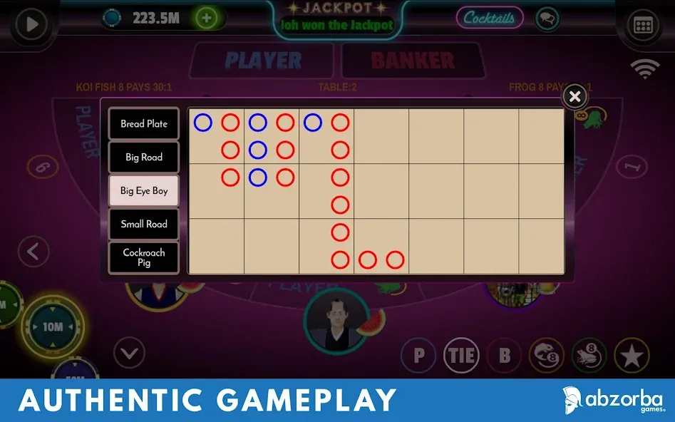 Baccarat (Баккара) [МОД: Все открыто, Дополнительные деньги и Меню MOD] Screenshot 4