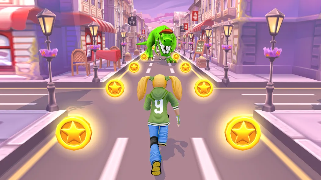 Angry Gran Run - Running Game (Энгри Гран Ран) [МОД: Бесконечные деньги, Монеты и Мега MOD] Screenshot 2