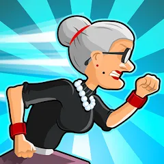 Скачать Angry Gran Run - Running Game (Энгри Гран Ран) [МОД: Бесконечные деньги, Монеты и Мега MOD] | Взлом Angry Gran Run - Running Game на Андроид