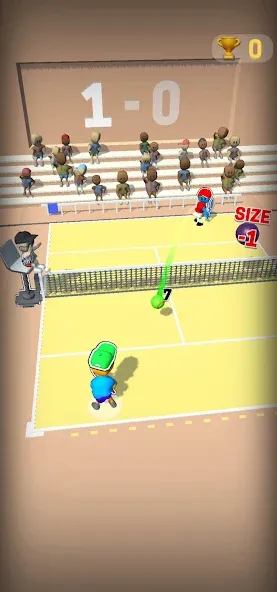 Deuce Hit! (Tennis) [МОД: Меню, Бесконечные монеты и Открытые уровни] Screenshot 3