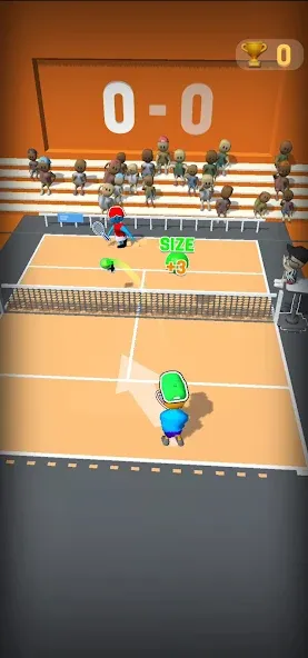 Deuce Hit! (Tennis) [МОД: Меню, Бесконечные монеты и Открытые уровни] Screenshot 4