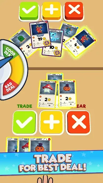 Hyper Cards: Trade & Collect (Хайпер Кардс) [МОД: Деньги, Монеты и Меню MOD] Screenshot 2