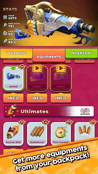 Weapon Craft Run (Уипон Крафт Ран) [МОД: Много монет, Открытые уровни и Мега MOD] Screenshot 3