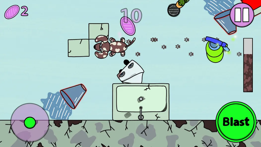 Messy Restroom (Месси Реструм) [МОД: Много монет, Открытые уровни и Мега MOD] Screenshot 5