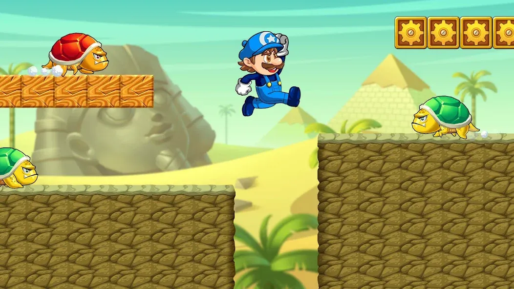 Super Machino: adventure game (упер Мачино го) [МОД: Меню, Бесконечные монеты и Открытые уровни] Screenshot 1