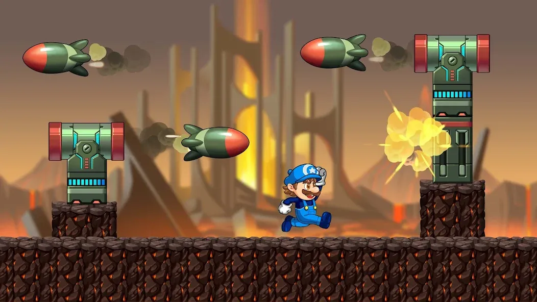 Super Machino: adventure game (упер Мачино го) [МОД: Меню, Бесконечные монеты и Открытые уровни] Screenshot 4
