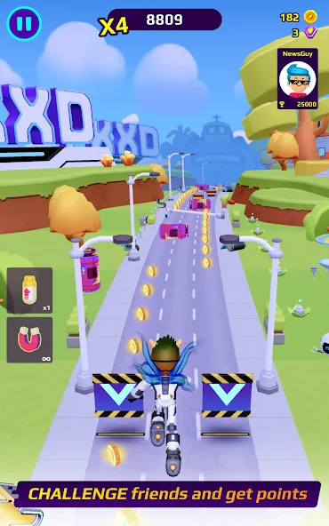 PKXD Runner (ПКХД Раннер) [МОД: Бесконечные деньги, Монеты и Мега MOD] Screenshot 2