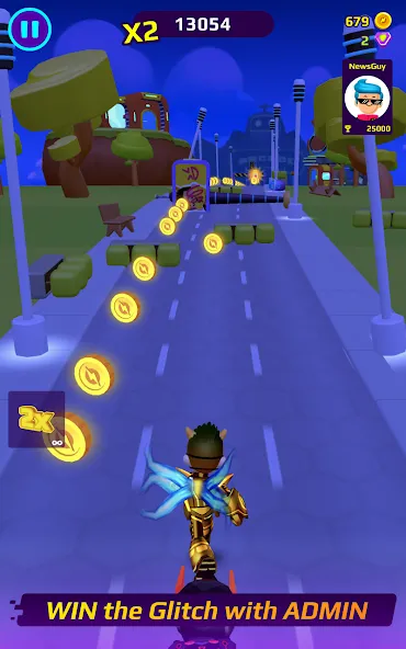 PKXD Runner (ПКХД Раннер) [МОД: Бесконечные деньги, Монеты и Мега MOD] Screenshot 3