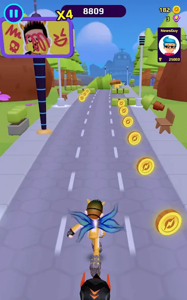 PKXD Runner (ПКХД Раннер) [МОД: Бесконечные деньги, Монеты и Мега MOD] Screenshot 5