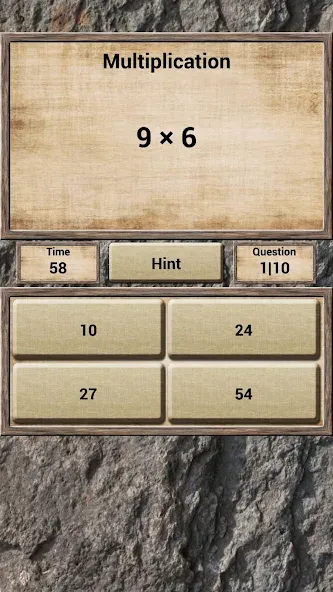 Math - Quiz Game [МОД: Меню, Бесконечные монеты и Открытые уровни] Screenshot 2