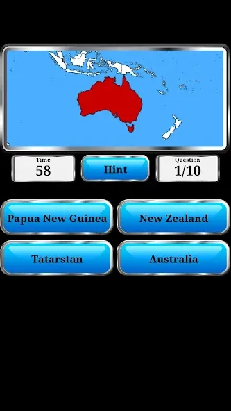 World Geography - Quiz Game [МОД: Много денег, Монет и Все открыто] Screenshot 2