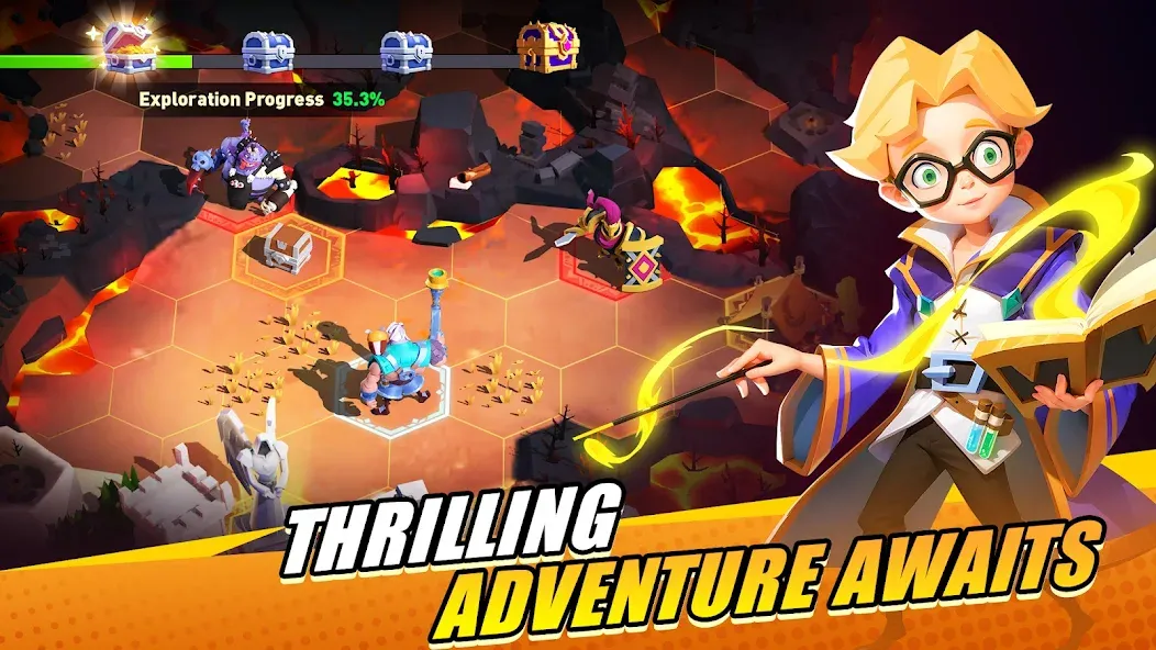 Valor Legends: Idle RPG (Валор легенды) [МОД: Деньги, Монеты и Меню MOD] Screenshot 5
