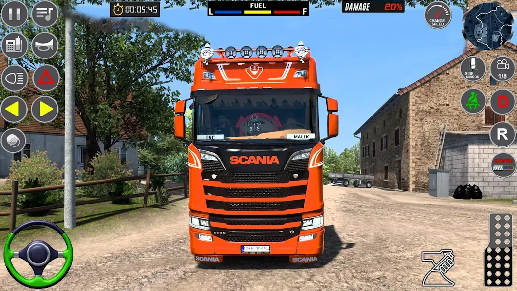 Oil Tanker Transport Simulator [МОД: Деньги, Монеты и Меню MOD] Screenshot 3
