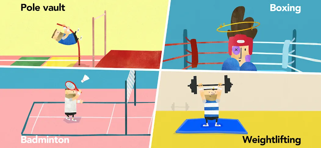 Fiete Sports - 37 Sport Games (Фите Спортс) [МОД: Все открыто, Дополнительные деньги и Меню MOD] Screenshot 4