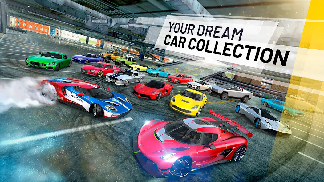 Extreme Car Driving Simulator (Экстримальный симулятор вождения автомобиля) [МОД: Много монет, Открытые уровни и Мега MOD] Screenshot 5