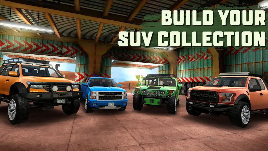 Extreme SUV Driving Simulator (Экстримный симулятор вождения внедорожников) [МОД: Деньги, Монеты и Меню MOD] Screenshot 4