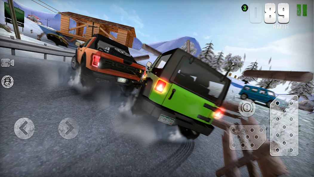 Extreme SUV Driving Simulator (Экстримный симулятор вождения внедорожников) [МОД: Деньги, Монеты и Меню MOD] Screenshot 5