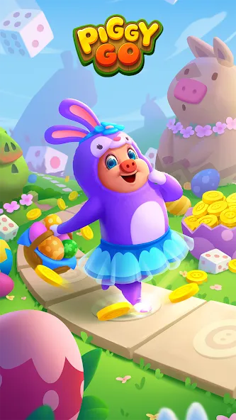 Piggy GO - Clash of Coin (Пигги ГО) [МОД: Деньги, Монеты и Меню MOD] Screenshot 1