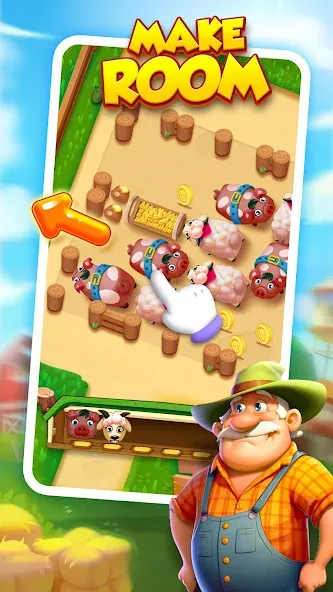 Farm Fun - Animal Parking Game (Фарм Фан) [МОД: Деньги, Монеты и Меню MOD] Screenshot 1