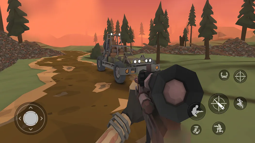The Walking Zombie 2: Shooter (Зе Волкинг Зомби 2) [МОД: Все открыто, Дополнительные деньги и Меню MOD] Screenshot 3