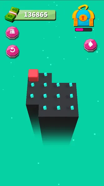 Cube Shift Master 3D (Куб Мастер сдвига 3D) [МОД: Бесконечные деньги, Монеты и Мега MOD] Screenshot 1