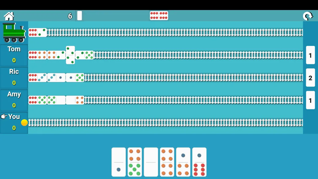 Train Dominoes (Трейн Доминос) [МОД: Деньги, Монеты и Меню MOD] Screenshot 2