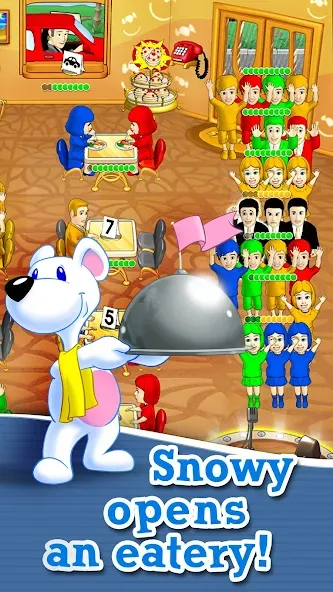 Lunch Rush HD Restaurant Games [МОД: Деньги, Монеты и Меню MOD] Screenshot 1