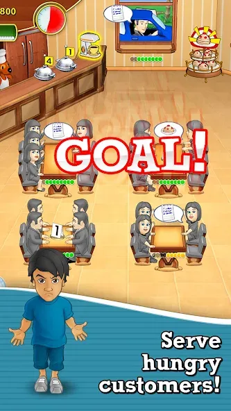 Lunch Rush HD Restaurant Games [МОД: Деньги, Монеты и Меню MOD] Screenshot 3
