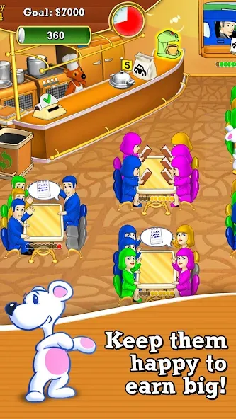 Lunch Rush HD Restaurant Games [МОД: Деньги, Монеты и Меню MOD] Screenshot 4