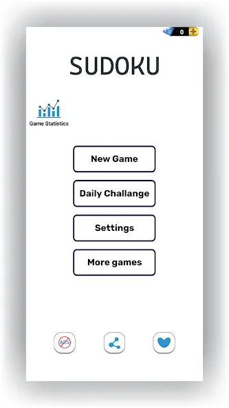 Sudoku Offline: Hard Puzzles (Судоку Оффлайн) [МОД: Бесконечные деньги, Монеты и Мега MOD] Screenshot 3