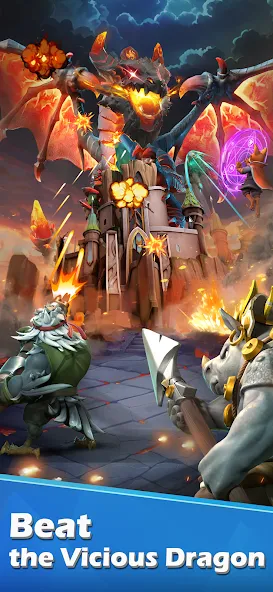 Animal Lords : Merge & Rumble (Анимал Лордс) [МОД: Бесконечные деньги, Монеты и Мега MOD] Screenshot 2