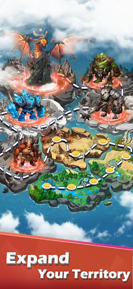 Animal Lords : Merge & Rumble (Анимал Лордс) [МОД: Бесконечные деньги, Монеты и Мега MOD] Screenshot 3