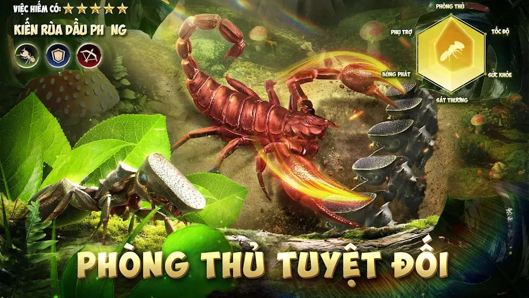 Vương Quốc Kiến - Gamota [МОД: Деньги, Монеты и Меню MOD] Screenshot 4