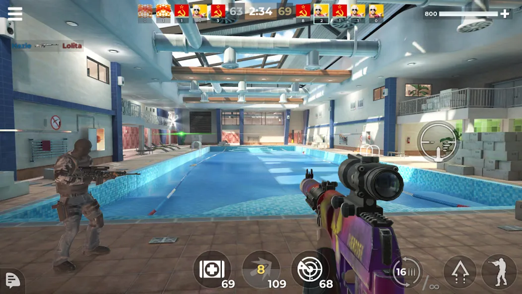AWP Mode: Online Sniper Action (ЭЙВИПИ Режим) [МОД: Деньги, Монеты и Меню MOD] Screenshot 3